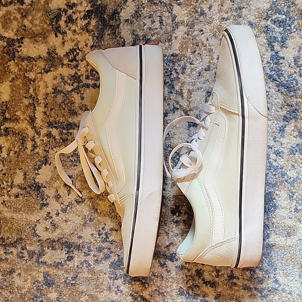 Like new women's vans mint green